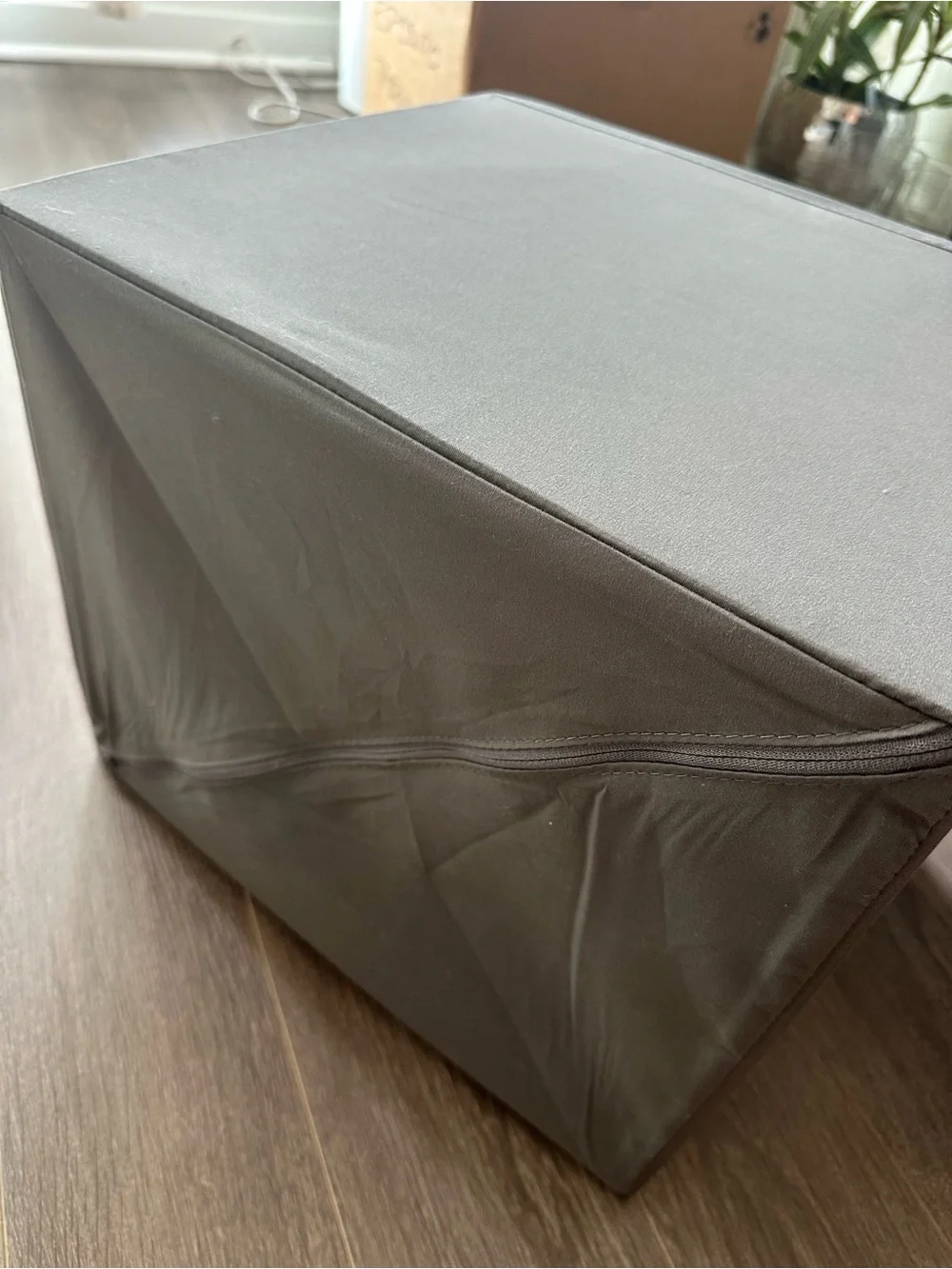 IKEA DRONA Boxes Set of 2 Gray Storage Cubes fits IKEA Kallax